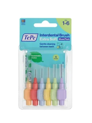 TePe Extra Soft mezizubní kartáčky 1-6 Mix 6 ks Cenová Bomba