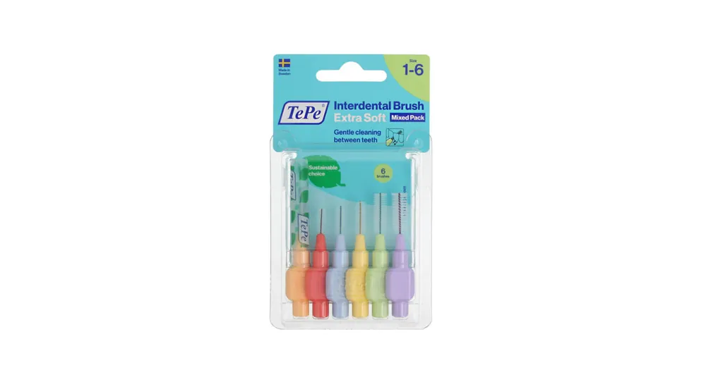 TePe Extra Soft mezizubní kartáčky 1-6 Mix 6 ks Cenová Bomba