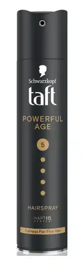 Aktuální Taft Powerful Age 5 lak na vlasy 250 ml