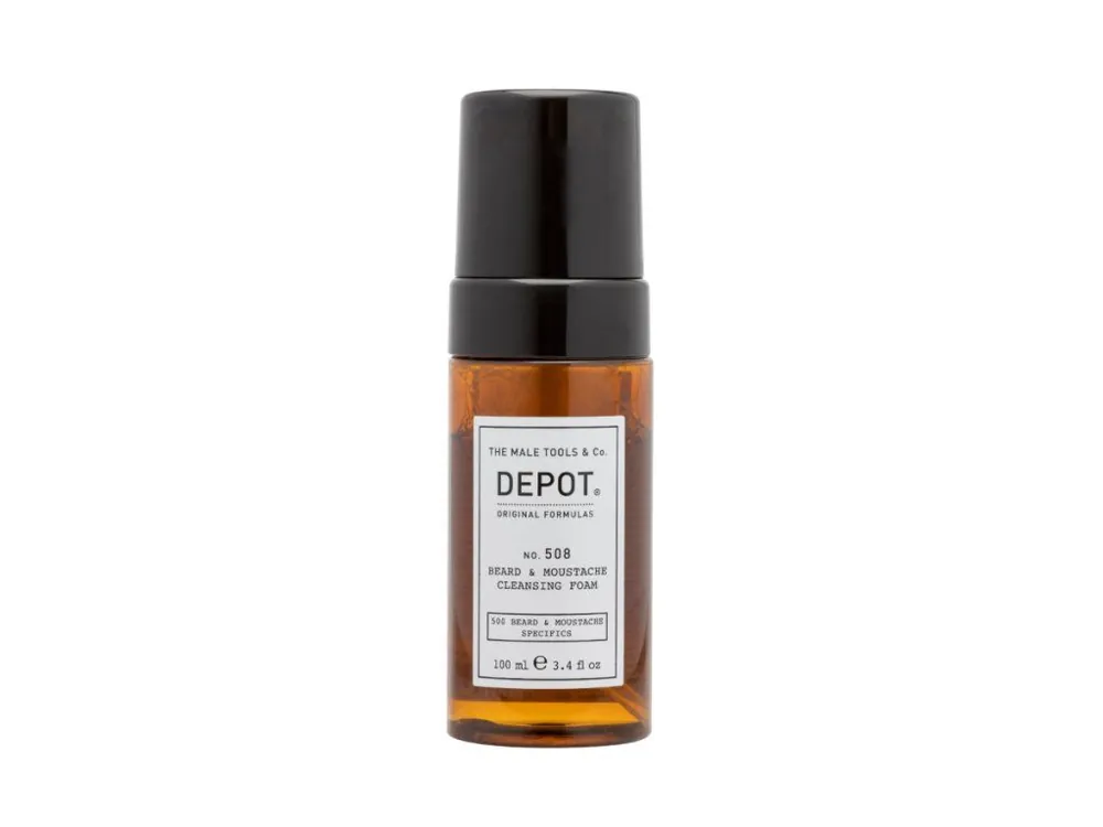 Cenová Bomba Depot 508 cleansing beard & moustache foam 100 ml