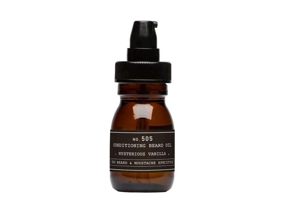 Depot 505 conditioning beard oil mysterious vanilla 30 ml Oblíbený