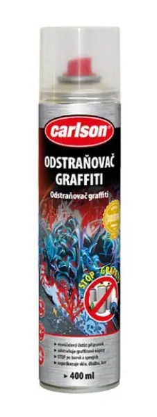 Carlson odstraňovač graffiti sprej 400ml Omezená Nabídka