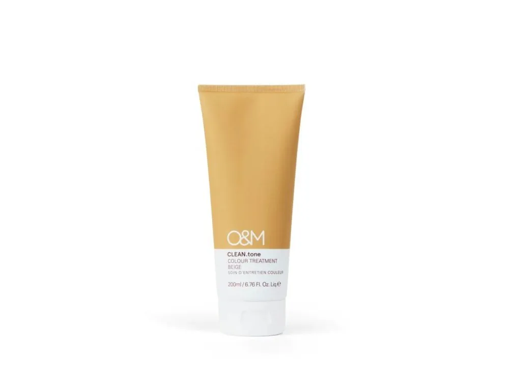 O&M CLEAN.tone Beige Color Treatment 200ml Novinka