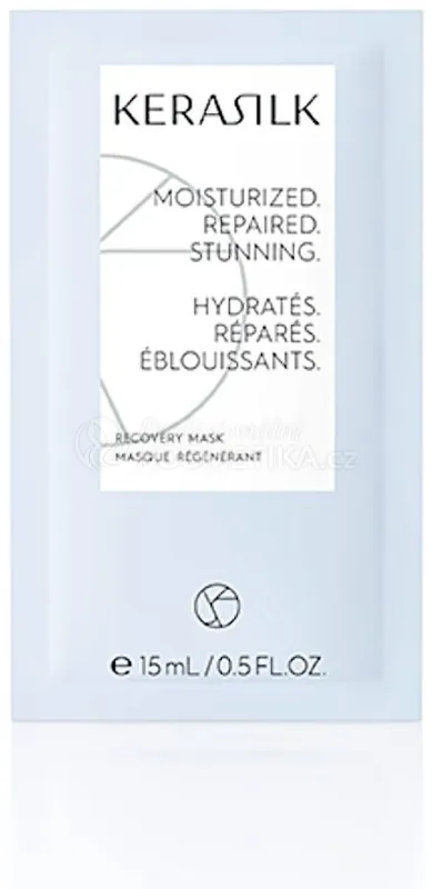 Nejprodávanější Kerasilk Specialists Recovery Mask - Maska pro poškozené vlasy 15 ml Cestovní belení