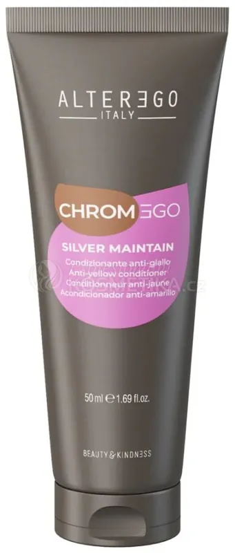 Alter Ego Chrom Ego Silver Maintain Conditioner - Kondicionér proti žlutým odleskům 50 ml Cestovní balení Kup Teď