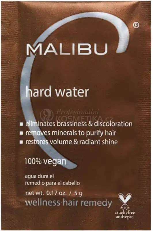 Malibu C Hard Water - Prášek na odstranění nánosů a nečistot 1 x 5g Výhodná Nabídka