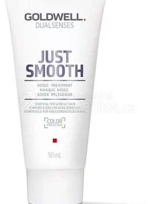 Značkový Goldwell Dualsenses Just Smooth 60sec Treatment - Uhlazující maska na vlasy 50 ml Cestovní balení