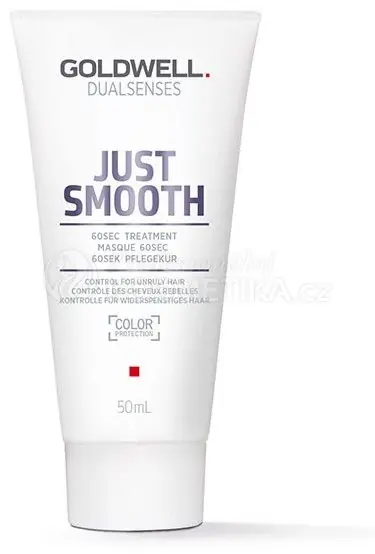 Značkový Goldwell Dualsenses Just Smooth 60sec Treatment - Uhlazující maska na vlasy 50 ml Cestovní balení