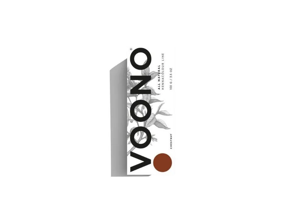 Přímo Od Výrobce Voono Henna CHESTNUT - přírodní barva na vlasy 100g