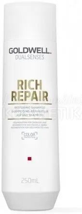 Koupit Online Goldwell Dualsenses Rich Repair Shampoo - Regenerační šampon pro suché a poškozené vlasy 100 ml Cestovní balení