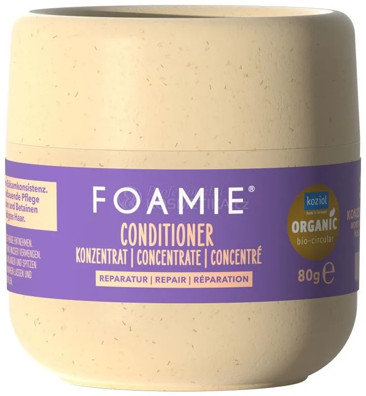 Výhodná Nabídka Foamie Concentrate Conditioner Repair GLOBAL - Koncentrovaná péče pro vlasy 80 g