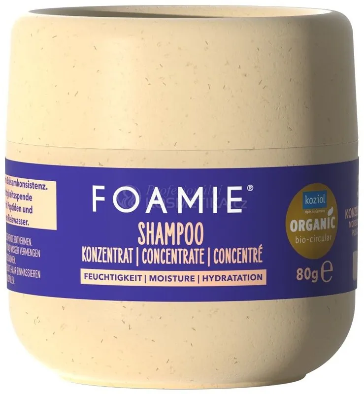 Foamie Concentrate Shampoo Moisture GLOBAL - Koncentrovaný šampon na vlasy 80 g Sleva