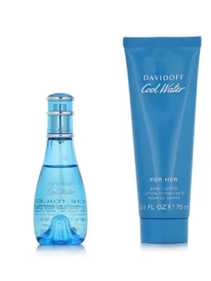 Davidoff Cool Water for Women EDT 30 ml + BL 75 ml W Originální