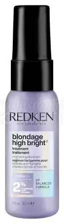 Jen Po Omezenou Doba Redken Blondage High Bright Treatment - Sprej pro rozjasnění blond vlasů 30 ml Cestovní balení