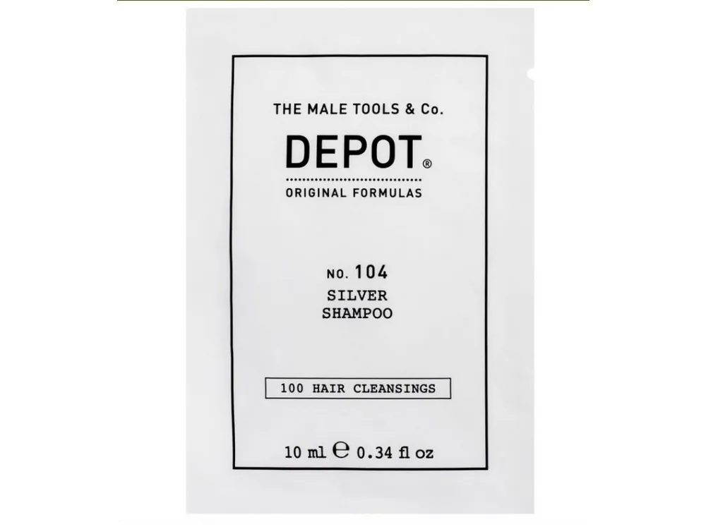 Vysoce Kvalitní DEPOT NO. 104 SILVER SHAMPOO 10ML