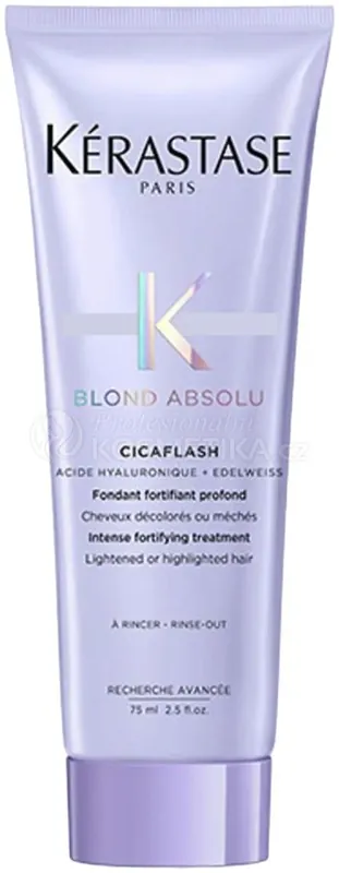 Kérastase Blond Absolu Fondant Cicaflash Travel Size - Rozjasňující péče pro blond vlasy 75ml Cestovní balení Nakupujte Hned