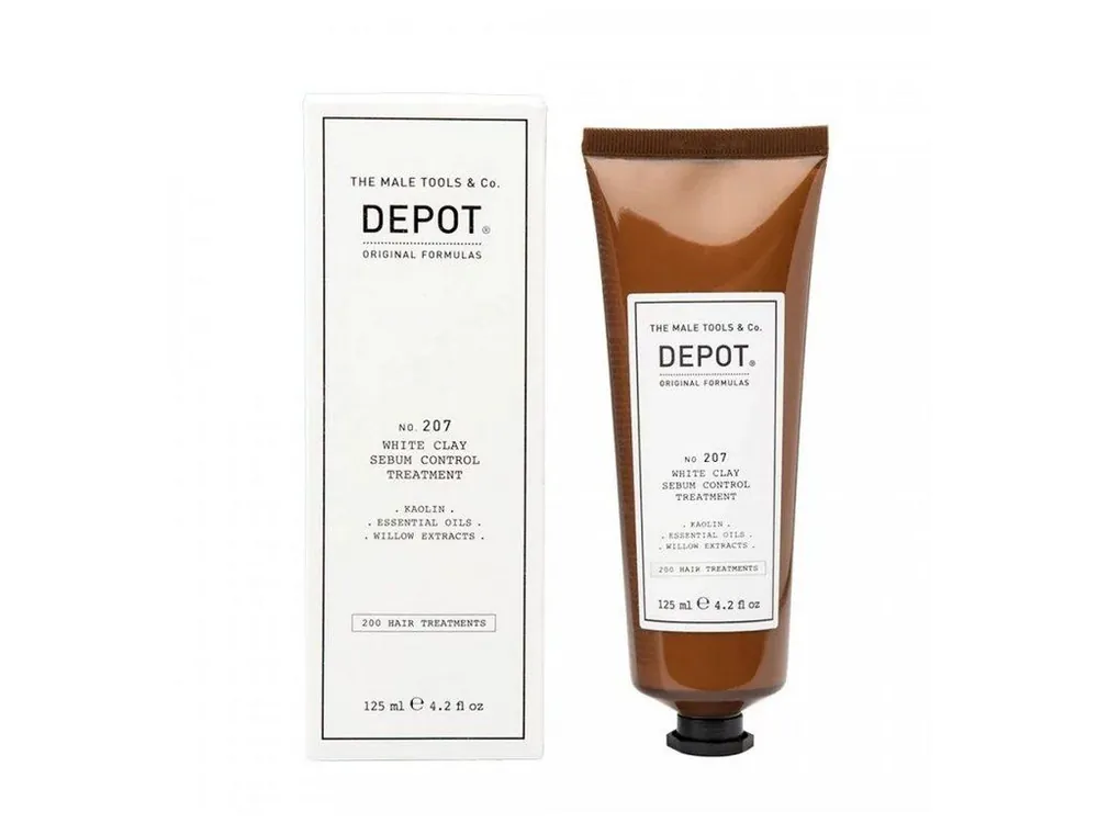Horká Nabídka DEPOT NO. 207 WHITE CLAY SEBUM CONTROL TREATMENT 125ML