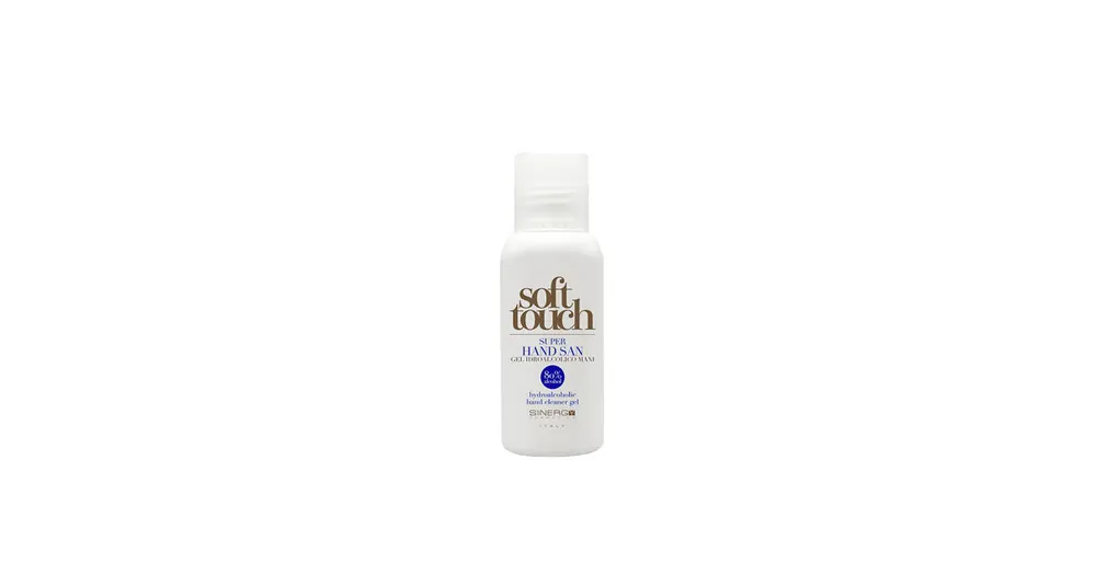 Novinka Sinergy Cosmetics Super dezinfekční antibakteriální gel na ruce (80% alkoholu) 75 ml