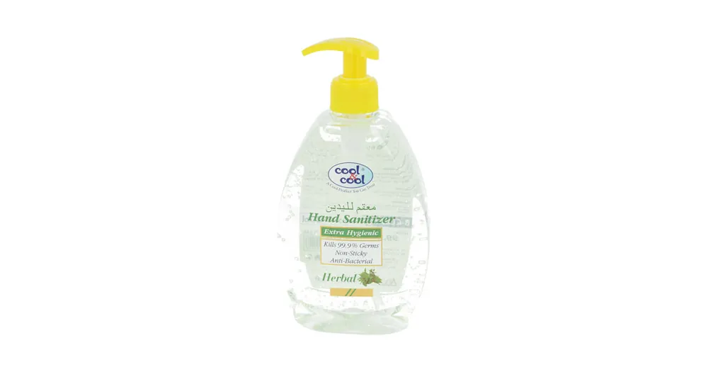 Cool & Cool dezinfekční antibakteriální gel na ruce (60% alkoholu) 500 ml Nejprodávanější
