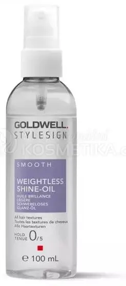 Omezená Nabídka Goldwell Stylesign Smooth Weightless Shine-Oil - Olej na vlasy 50 ml Cestovní balení