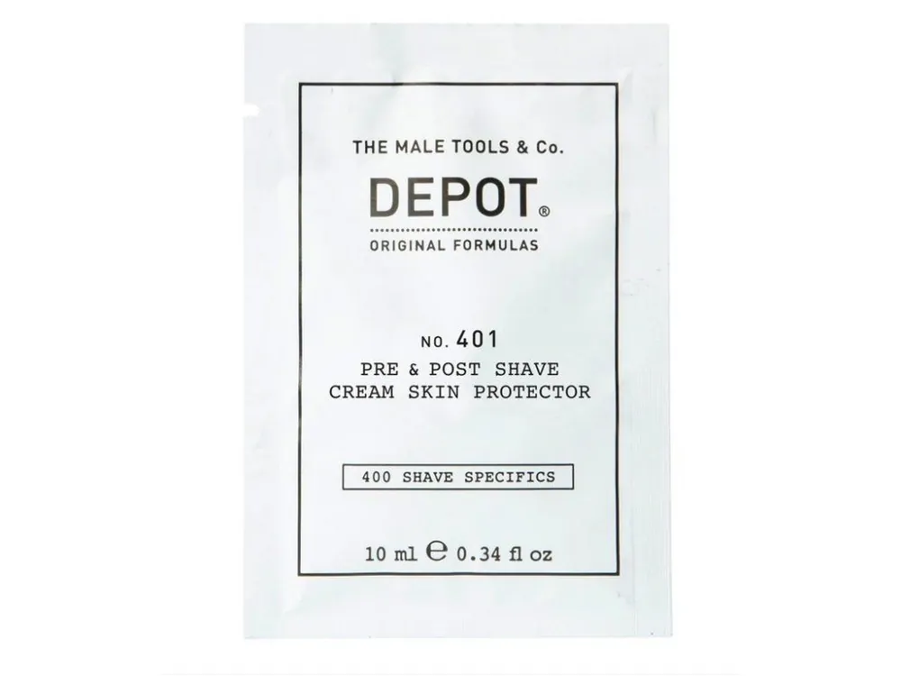 Top Prodej DEPOT NO. 401 PRE & POST SHAVE CREAM SKIN PROTECTOR 10ML