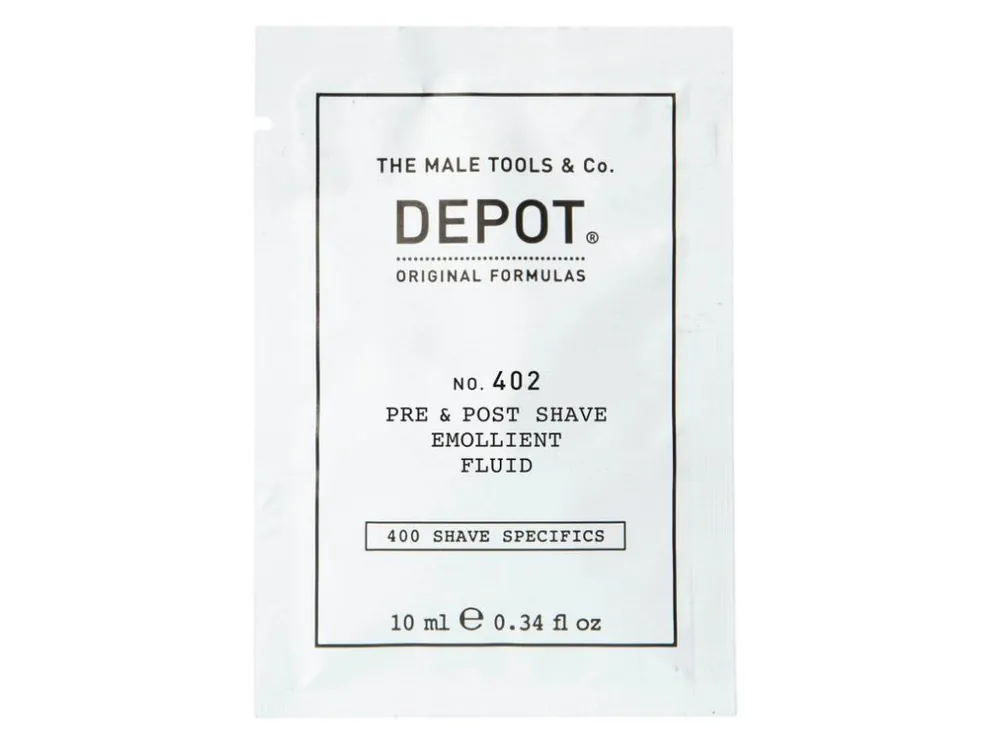 DEPOT NO. 402 PRE & POST SHAVE EMOLLIENT FLUID 10ML Bezpečná Platba
