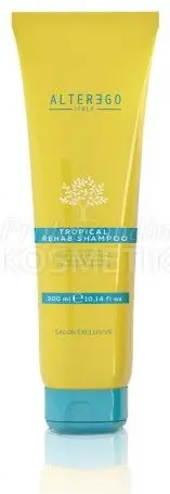 Speciální Cena Alter Ego Tropical Rehab Shampoo - Hydratační šampon na vlasy vystavené slunci 300 ml