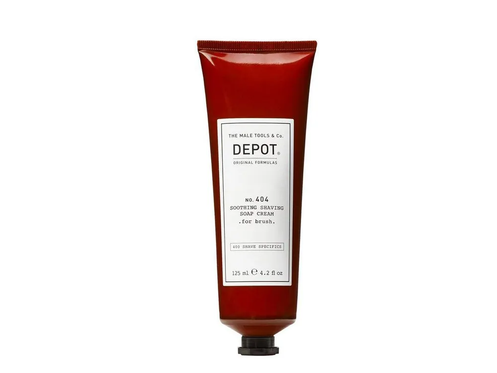 Značkový DEPOT NO. 404 SOOTHING SHAVING SOAP CREAM for brush 125ML