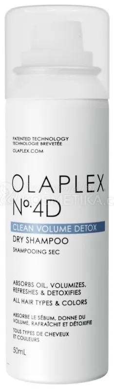 Olaplex No.4D Clean Volume Detox Dry Shampoo - Suchý šampon 50 ml Cestovní balení Sezónní Sleva