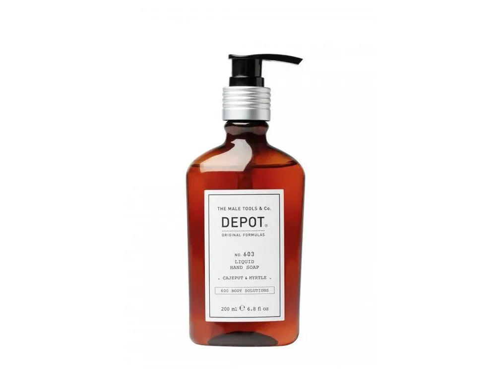 DEPOT No. 603 LIQUID HAND SOAP cajeput & myrtle 200ML Výhodná Nabídka