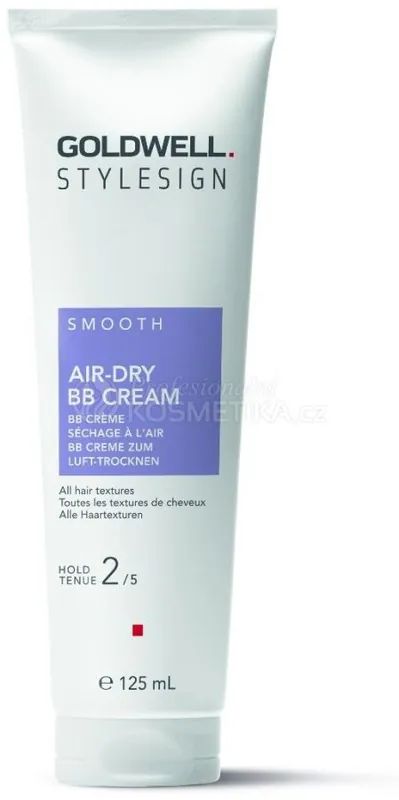 Goldwell Stylesign Smooth Air-Dry BB Cream - Jemně tužíci stylingový krém 75 ml Cestovní balení Vysoce Kvalitní
