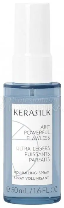 Akční Cena Kerasilk Specialists Volumizing Spray - Sprej pro ochablé a zplihlé vlasy 50 ml Cestovní balení
