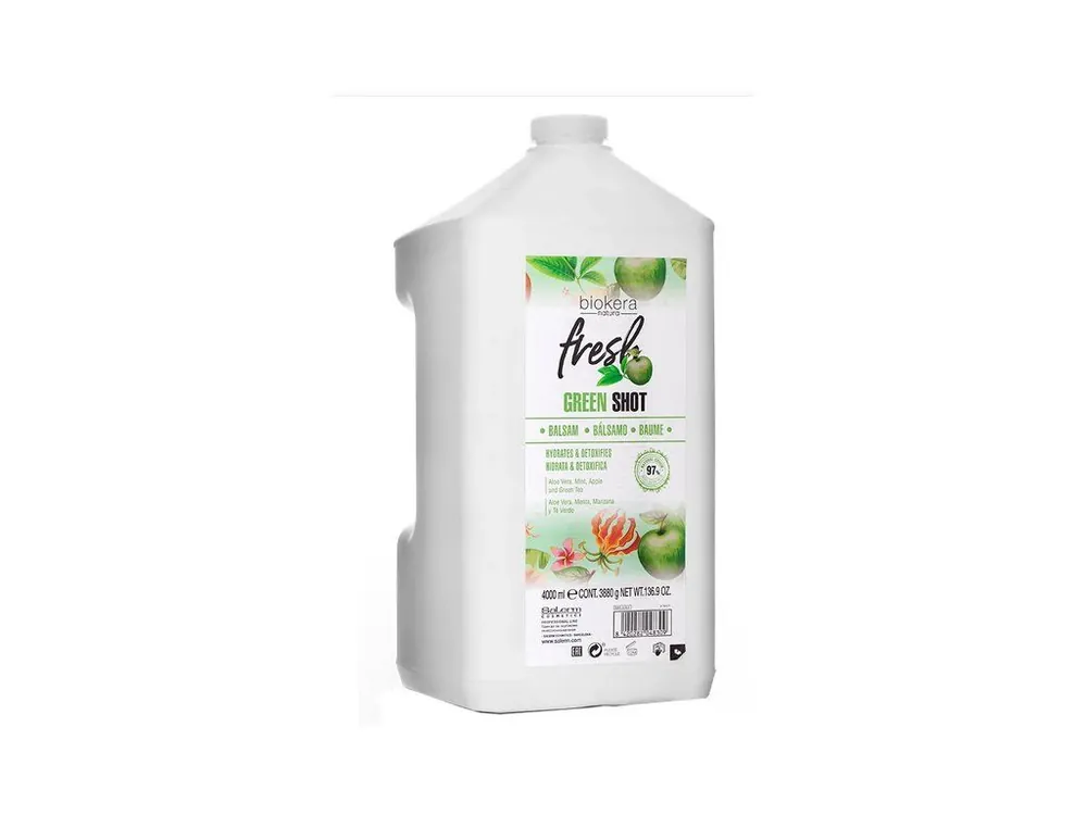 SALERM BIOKERA - FRESH GREEN SHOT BALZÁM 4000 ML Akce