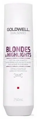 Nejlepší Cena Goldwell Dualsenses Blondes Highlights Anti-yellow Shampoo - Šampon pro blond vlasy neutralizující žluté tóny 250 ml