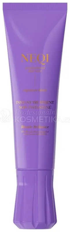 NEQI Treatment Treasure Blonde Brilliance - Intenzivní 3 minutová kúra pro blond vlasy 100 ml Autentický