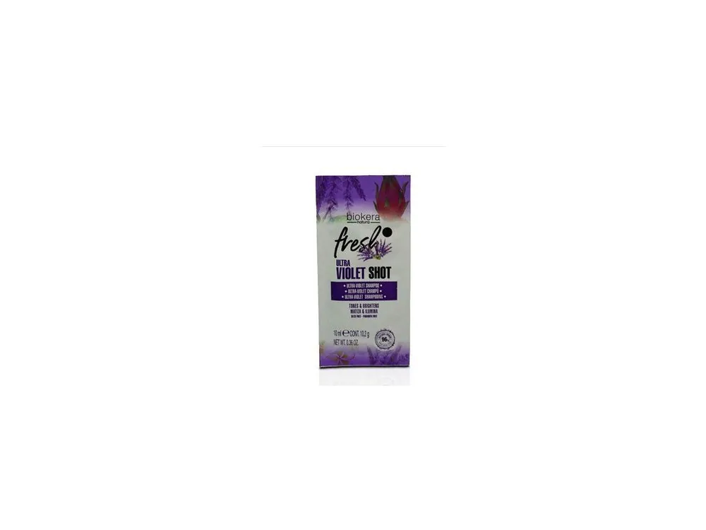 SALERM BIOKERA - FRESH VIOLET ŠAMPON 10 ML VZOREK Speciální Cena