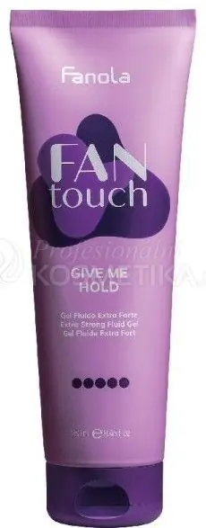 Fanola Fantouch Give Me Hold Extra Strong Fluid Gel - Extra silný rychleschonoucí tekutý gel 250 ml Originální