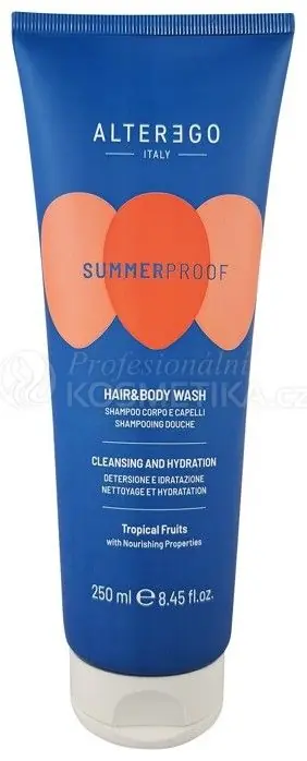 Poslední Šance Alter Ego Urban Summer Proof Hair and Body Wash - Letní hydratační šampon na vlasy a tělo 250 ml