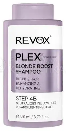 Revox Plex Blonde Boost Shampoo - Šampon pro blond vlasy 260 ml Oblíbený