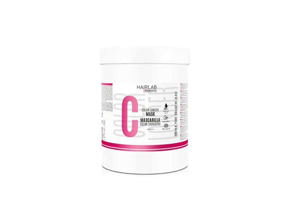 SALERM COLOR LONGER - maska pro delší trvanlivost barvy 1000 ml Vysoce Kvalitní