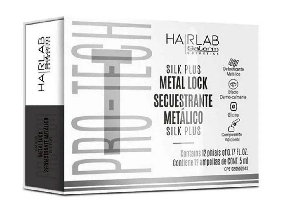 SALERM PRO-TECH - SILK PLUS - ampule do barev a zesvětlovačů 12 x 5 ml Jen Po Omezenou Doba