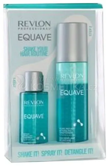Vrácení Zdarma Revlon Professional Equave Set - Detoxikační micelární šampon 100 ml + Hydratační neoplachovací kondicioner 250ml + Pouzdro Dárková sada
