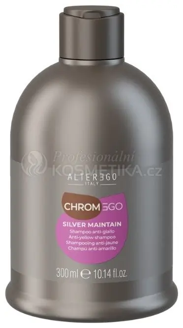 Značkový Alter Ego Chrom Ego Silver Maintain Shampoo - Šampon proti žlutým odleskům 300 ml