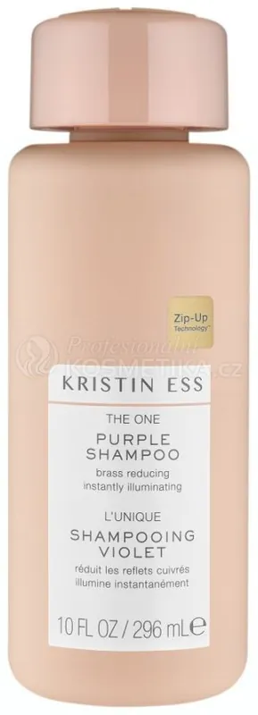 Kristin Ess The One Purple Shampoo - Fialový šampon pro tónování blond vlasů 296 ml Jen Po Omezenou Doba