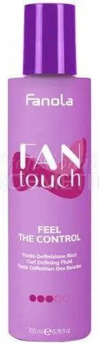 Nakupujte Hned Fanola FanTouch Feel The Control Curl Defining Fluid - Fluid pro definici vln 200 ml