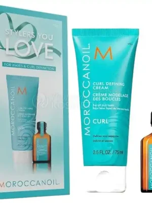 Akční Cena Moroccanoil Curl Stylers You Love Set - Krém na vlny 75 ml + arganový olej 15 ml Dárková sada