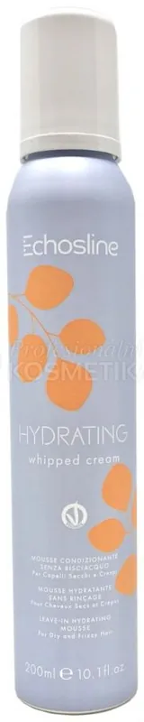 Objednat Nyní Echosline Hydrating Whipped Cream - Bezoplachová kondicionační pěna pro suché a krepaté vlasy 200 ml