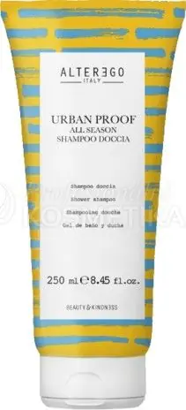 Akční Cena Alter Ego Urban Proof Sun Shower Shampoo - Hydratační šampon na vlasy a tělo 250 ml