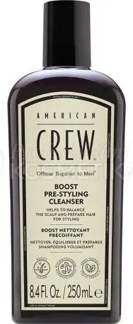 American Crew Boost Pre-styling Cleanser - Šampon pro dodání objemu a plnosti 250 ml Zlevněný