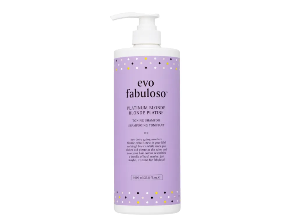 Hit Sezóny EVO - Fabuloso Platinum Blonde Toning Shampoo 1L